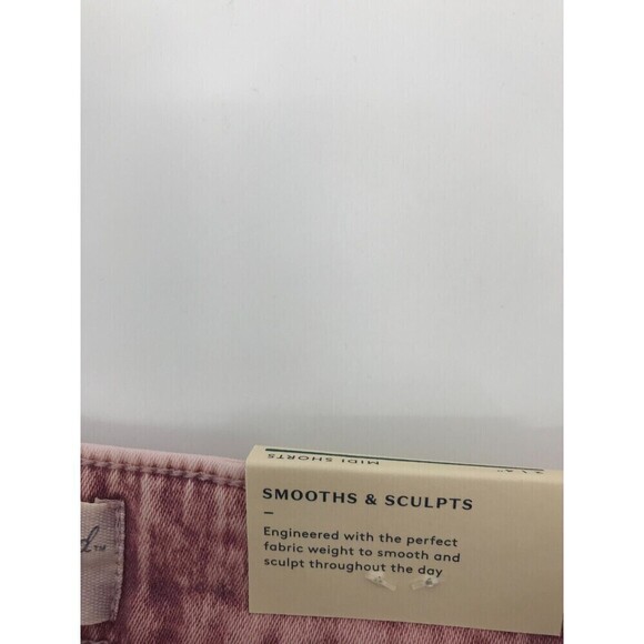 Universal Threads‎ Womens High Rise Midi Denim Jean Shorts Size 2/26 Pink - Picture 5 of 10